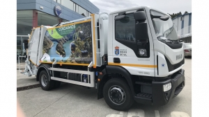 Iveco Eurocargo ML120E25/P de recogida de residuos del Ayuntamiento de Galicia