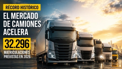 Mercado de camiones en España: récord de matriculaciones en 2026
