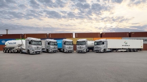 Camión de hidrógeno Mercedes-Benz GenH2 Truck