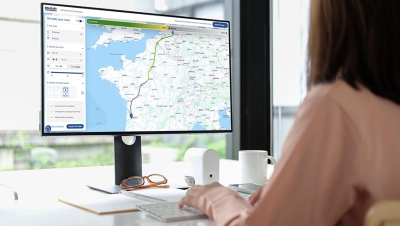 DAF lanza un simulador de rutas para camiones eléctricos