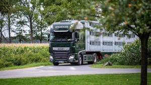 Camión de la compañía de logística Venneker