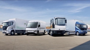 Gama de vehículos comerciales e industriales de BYD