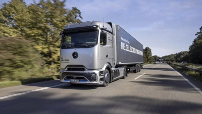 DACHSER estrenará los nuevos camiones de hidrógeno Mercedes-Benz NextGenH2