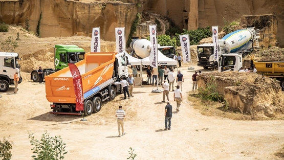 Scania presenta sus soluciones para construcción en Osuna y Temiño