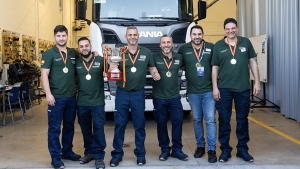 Scalevante Garage gana la final nacional del Scania Top Team 2025