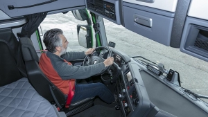 Conductor en camión