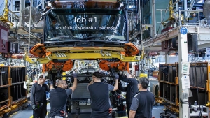 Fabricación del Mercedes-Benz eActros 400