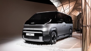 KIA PV5 en la Semana del Diseño de Milán