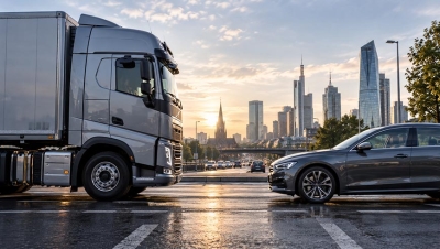 Los camiones son más eficientes que los turismos en cinco de siete grandes ciudades europeas, según Geotab