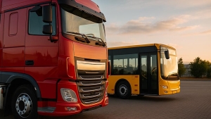 Camión y autobús